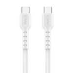 EVM CC-03 Type-C 100W Fast Charging Cable – PVC White 1M