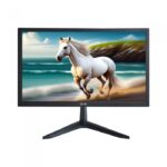 EVM 19-Inch HD LED Monitor | EVM 195 Grand LED | VGA Support | Slim Design | Black