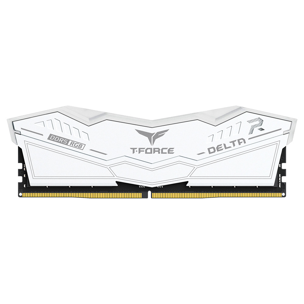TEAMGROUP T-FORCE DELTA RGB High-Performance DDR5 Desktop RAM – White
