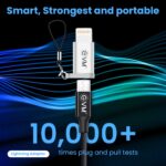 EVM Micro USB to Lightning Charge & Sync Converter Metal Housing Silver (LA-01) - Image 4