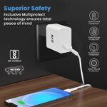 EVM CH-06 EnQuick QC 3.0 Fast Charging Adapter – White - Image 3