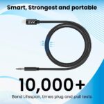 EVM Premium Lightning to AUX Conversion Cable Black – LAUX-01 - Image 5