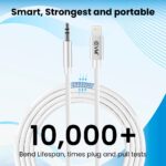 EVM Premium Lightning to 3.5mm Audio Cable Silver – LAUX-01 - Image 5
