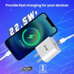 EVM EnPower PD-011 Super Fast Charging Adapter 22.5W – White - Image 5