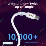 EVM Premium Type-C to Type-C Charging Cable 1M White (EVM-CC-02) - Image 6