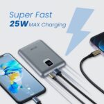 EVM EnNano Pro 10 10000mAh Fast Charging Power Bank (EVM-P0407-S) - Image 3
