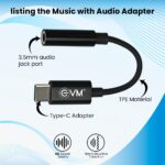 EVM USB-C Adapter Cable Durable Connector Black (CAC-01) - Image 5