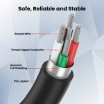 EVM USB OTG Cable USB 2.0 to Micro USB Black – OTG-03 - Image 5