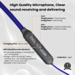 EVM EnSport NB-027 Bluetooth Wireless Neckband (Royal Blue) - Image 5