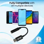 EVM USB-C Adapter Cable Durable Connector Black (CAC-01) - Image 3