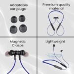 EVM EnSport NB-027 Bluetooth Wireless Neckband (Royal Blue) - Image 6