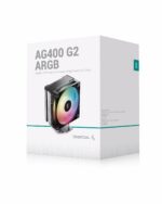 DeepCool AG400 G2 ARGB Tower CPU Cooler Premium Air Cooling Solution Black