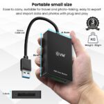 EVM XQD Memory Card Reader USB 3.0 (CR-002) | 5Gbps High-Speed Data Transfer - Image 2