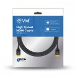 EVM High-Speed HDMI 1.4 Cable with Ethernet | 1.5 Meter | Gold-Plated Connectors | EVM-HDMi 1.5M - Image 2