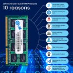 EVM 4GB DDR3 1600MHz Laptop Memory SO-DIMM 1.35V - EVMT4G1600S88P - Image 2