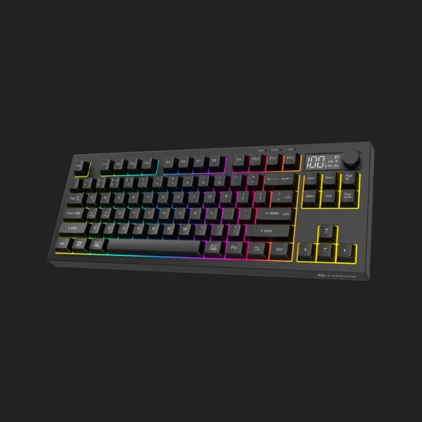 Karnage Visage Semi-Mechanical RGB Gaming Keyboard – Wireless Black