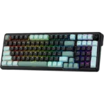 Eisa K686 96% Wired RGB Mechanical Keyboard | Magnetic Switch | Green & Black
