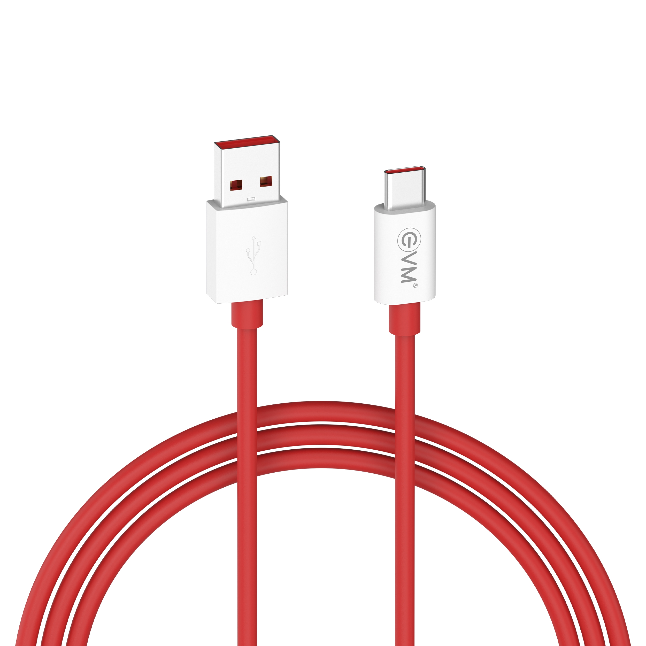 1plus01_a_image_1 EVM Premium 100W Type-C Charging Cable TPE Red (EVM-1 Plus01)