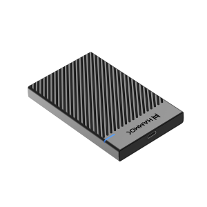 Hammok HUGO 2.5" USB-C 3.1 Gen 1 to SATA External HDD/SSD Enclosure | Supports Up to 6TB | 5Gbps | Tool-Free Plug & Play