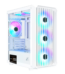 Ant Esports 205 Mini 6F White Micro-ATX Gaming Cabinet 6 ARGB Fans & Tempered Glass