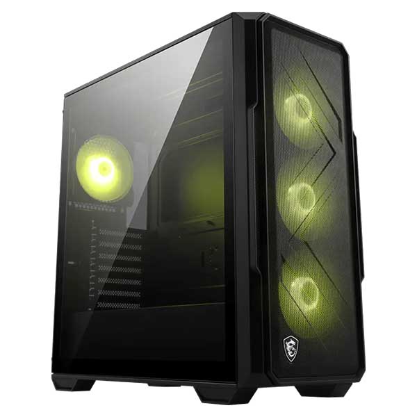 MSI MAG FORGE 340R AIRFLOW ATX Mid-Tower Case Premium Gaming Cabinet Black