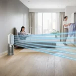 Dyson Purifier Hot+Cool HP07 Air Purifier Fan Heater (White/Silver) - Image 2