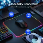 Redragon King Ultra M999 Tri-Mode Gaming Mouse with Magnetic Charging Dock - Image 6