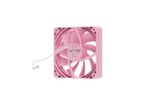 HYTE FA12 Luxury High-Airflow 120mm PWM Cabinet Fans (4-Pack) – Strawberry Milk | Fluid Dynamic Bearing | FAN-HYTE-FA12-SM-4