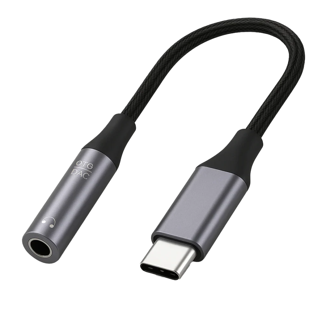 AMKETTE USB Type-C to 3.5mm Audio Jack Connector