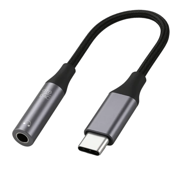 AMKETTE USB Type-C to 3.5mm Audio Jack Connector