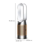 Dyson Purifier Hot+Cool HP2 De-NOx HP12 Air Purifier Heater & Fan (White/Gold) - Image 4