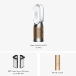 Dyson Purifier Hot+Cool HP2 De-NOx HP12 Air Purifier Heater & Fan (White/Gold) - Image 3