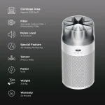 Dyson HushJet™ Compact Smart Air Purifier – White/Silver - Image 5