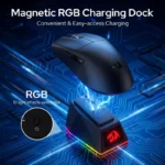 Redragon King Ultra M999 Tri-Mode Gaming Mouse with Magnetic Charging Dock - Image 5