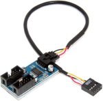 GENERIC 9-Pin USB 2.0 Internal Header Splitter Cable | 1 Female to 2 Male Motherboard Adapter - Image 8