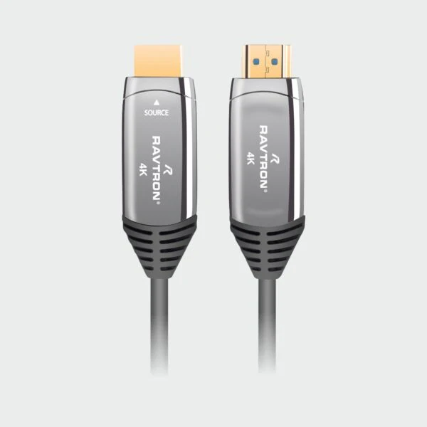 Ravtron 5 Meter AOC HDMI Fiber Cable – 4K Ultra HD 60Hz High-Speed HDMI Cable