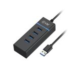 EVM 4-in-1 USB Hub | 1× USB 3.0 + 3× USB 2.0 | 1.5m Cable | EVMDH4P