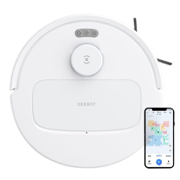 ECOVACS DEEBOT N30 White Robot Vacuum & Mop