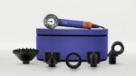 Dyson Supersonic Nural™ – Vinca Blue/Topaz Smart Hair Dryer - Image 5