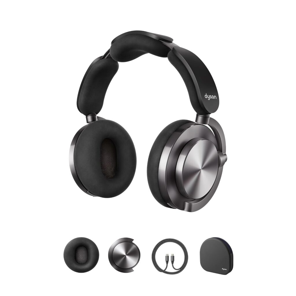 Dyson OnTrac™ – CNC Black Nickel Wireless Noise-Cancelling Headphones