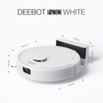 ECOVACS DEEBOT N30 White Robot Vacuum & Mop - Image 2