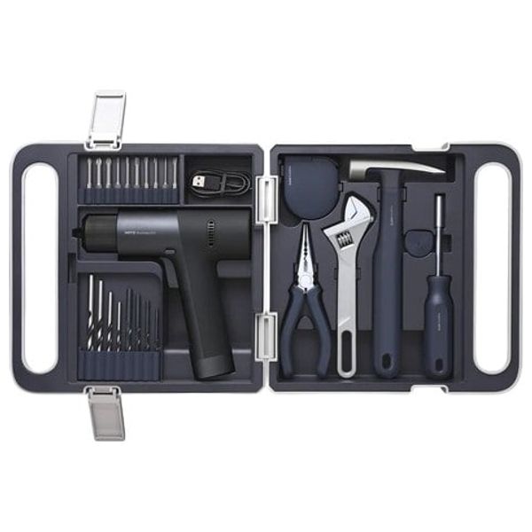 HOTO 12V Cordless Brushless Power Drill Kit QWDZGJ001
