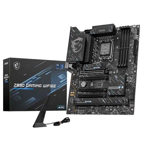 MSI Z890 GAMING WIFI6E | High-Performance Intel DDR5 ATX Gaming Motherboard
