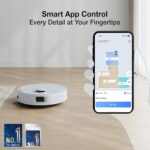 ECOVACS DEEBOT N30 White Robot Vacuum & Mop - Image 3