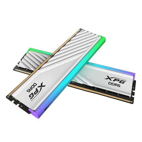 ADATA XPG LANCER BLADE RGB 32GB DDR5 6000MHz CL34 Desktop RAM Kit (2x16GB) - White