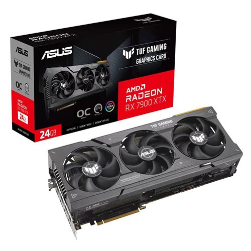 ASUS TUF Gaming Radeon RX 7900 XTX OC Edition 24GB GDDR6 Graphics Card | AMD RDNA 3 | PCIe 4.0 | Triple Fan