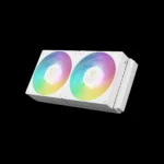 GAMDIAS AURA GL240 V2 White ARGB 240mm AIO Liquid CPU Cooler - Image 3
