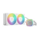 GAMDIAS AURA GL240 V2 White ARGB 240mm AIO Liquid CPU Cooler
