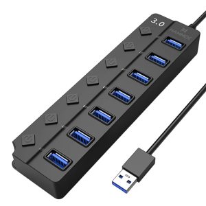 Hammok Blaze 7-Port USB Hub – High-Speed USB Expansion Hub