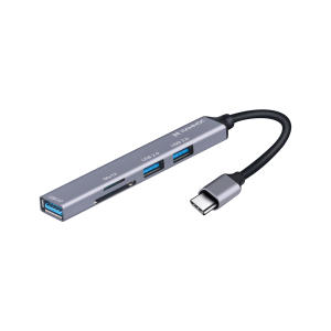Hammok Bruce USB-C Hub 5 Port with SD & TF Card Reader – USB 3.0/2.0 Hub